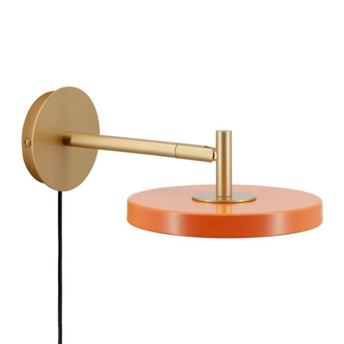 Asteria Wall Kort Vägglampa Ø15 cm Nuance Orange