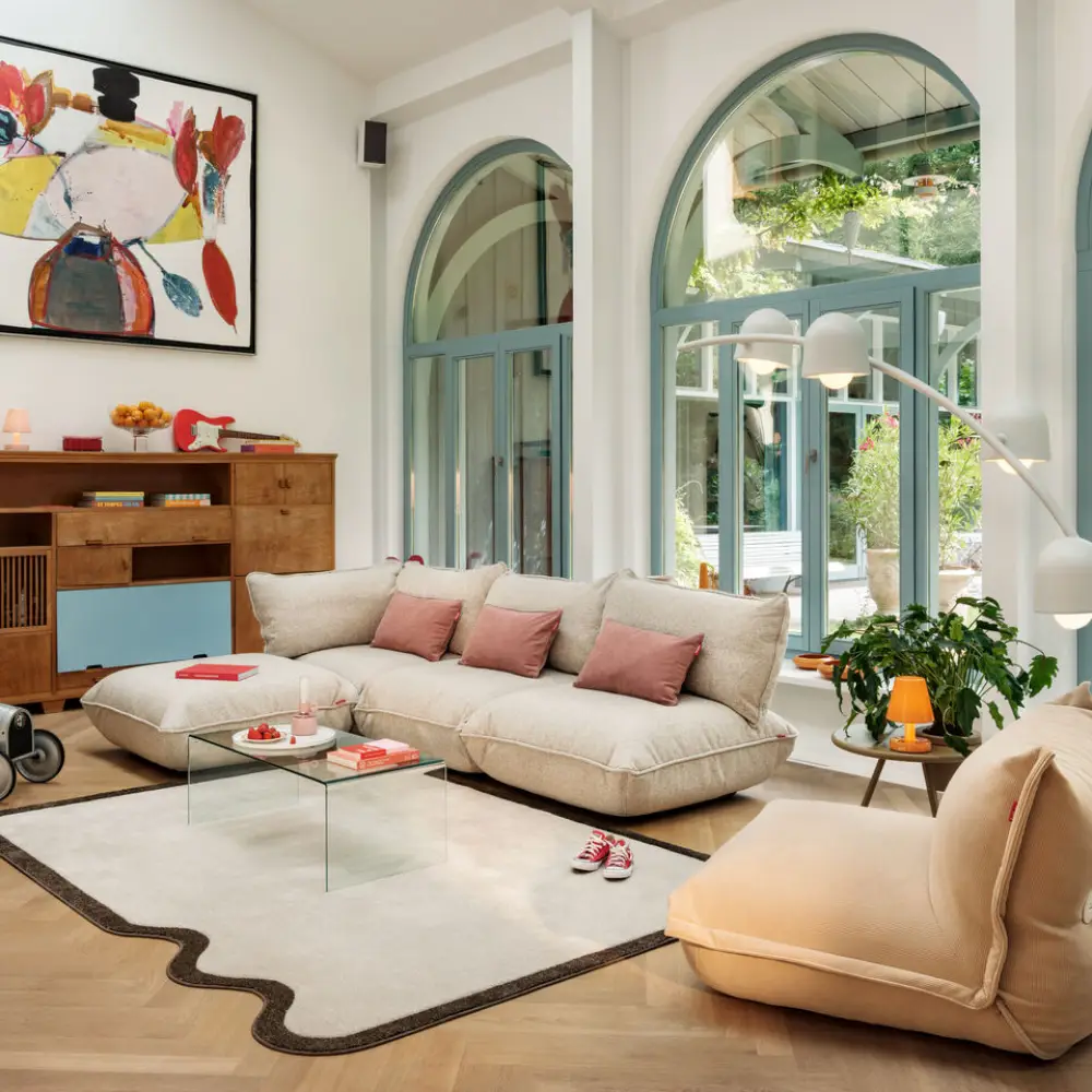 sumo soffmodul boucle recycled beige