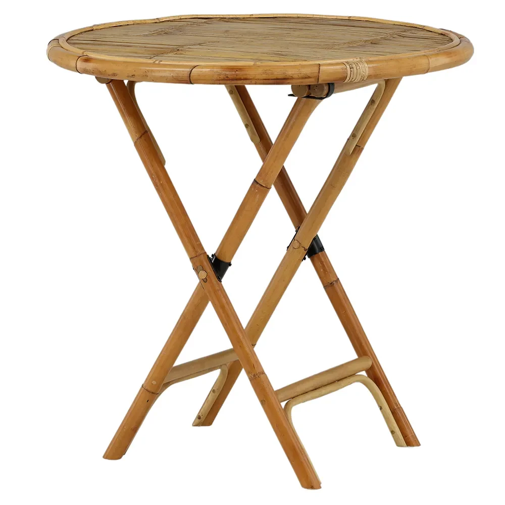 Cane Cafébord Ø90 cm Bambu