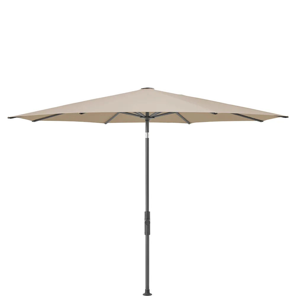 Glatz Twist parasoll 330 cm anthracite Kat.5 803 Linen