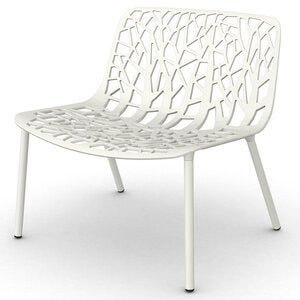 Forest loungefåtölj White 