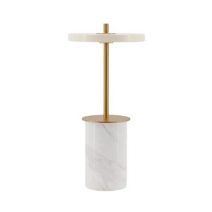 Asteria Move Mini Portabel Lampa White Marble