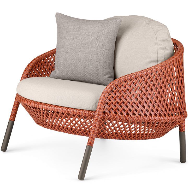 Dedon Ahnda lounge chair elemental