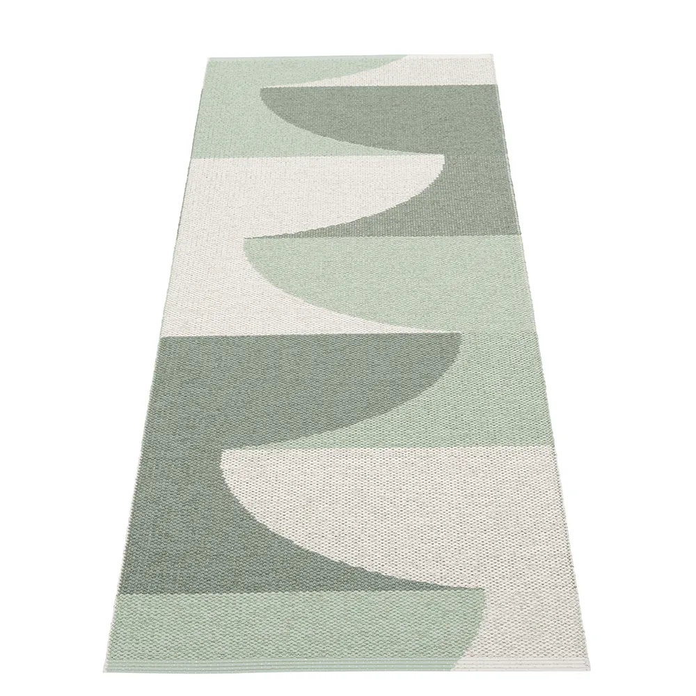 Hill matta Army/Misty Mint/Fossil Grey 70 x 180cm