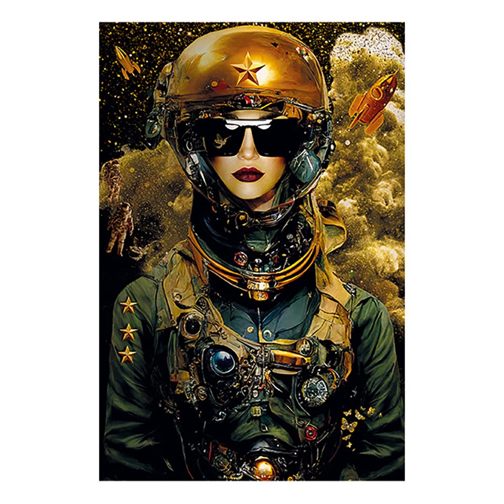 TIME TRAVELLER fototavla - 100x150, Aluminium