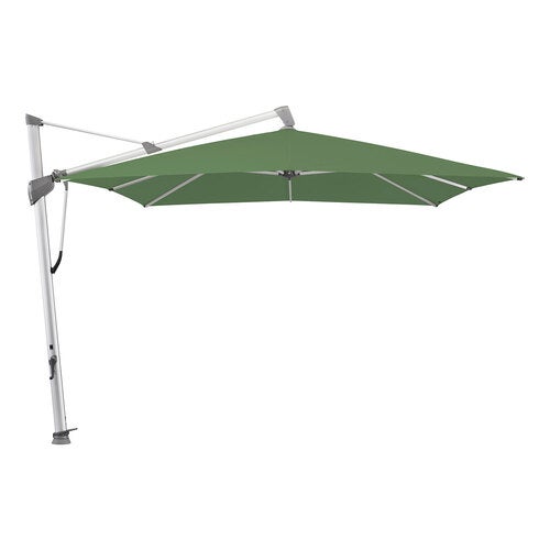Sombrano S+ frihängande parasoll 300x300 cm kat.5 anodizerad alu / 677 nile 