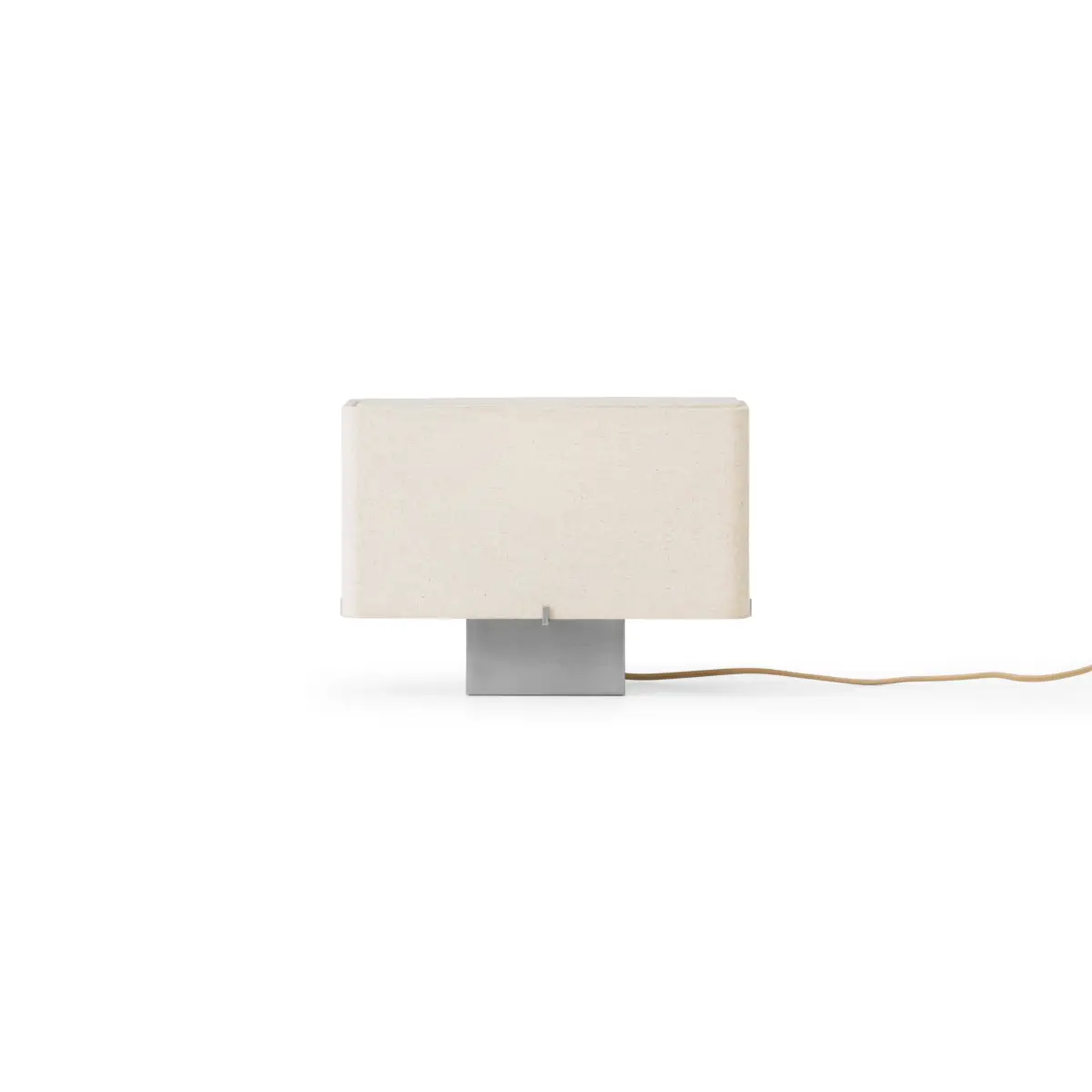 Nonna Bordslampa Brushed/Textile Sand H24 cm