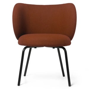 Rico Matstol Black Tonus - Red Brown