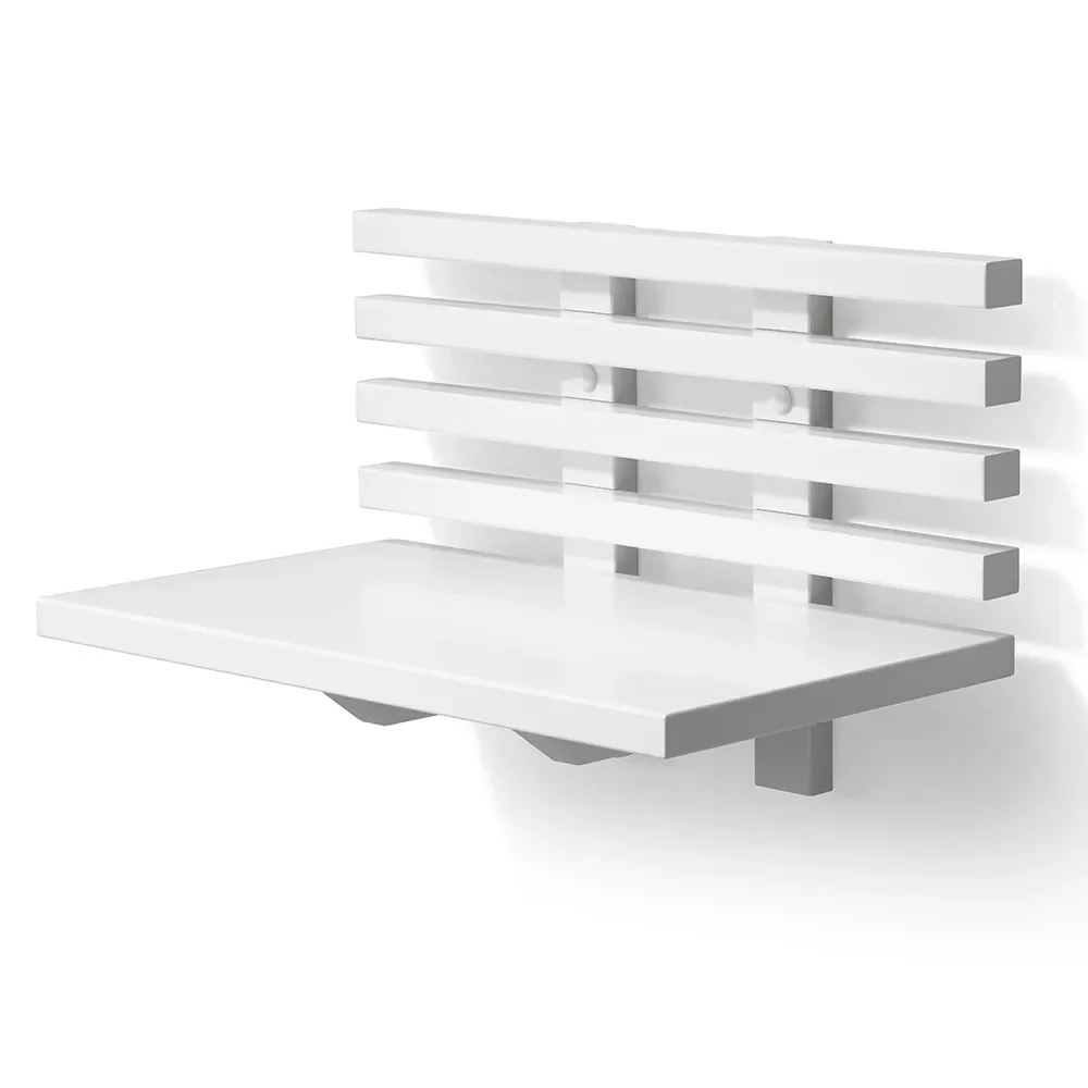 Zece Sängbord Vitlackad björk