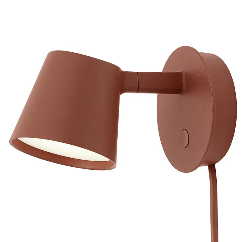 Tip vägglampa - Copper Brown