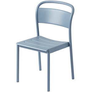 Linear Steel Matstol Pale Blue 