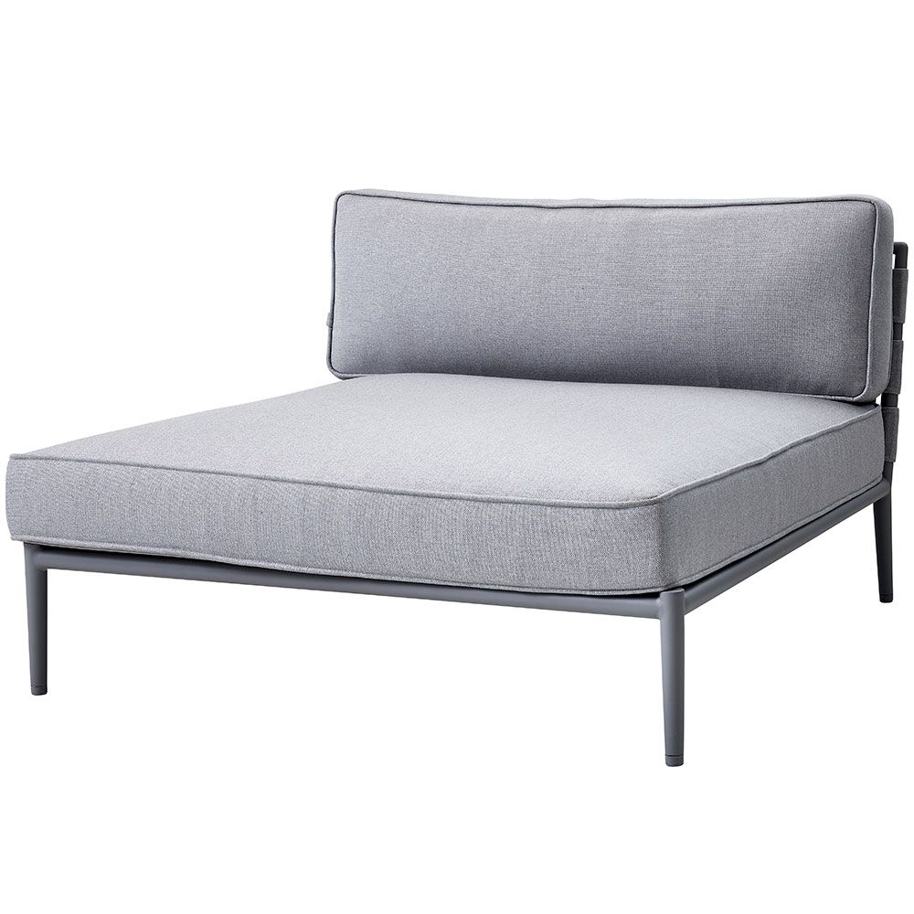 Cane-Line Conic Daybed Ljusgrå