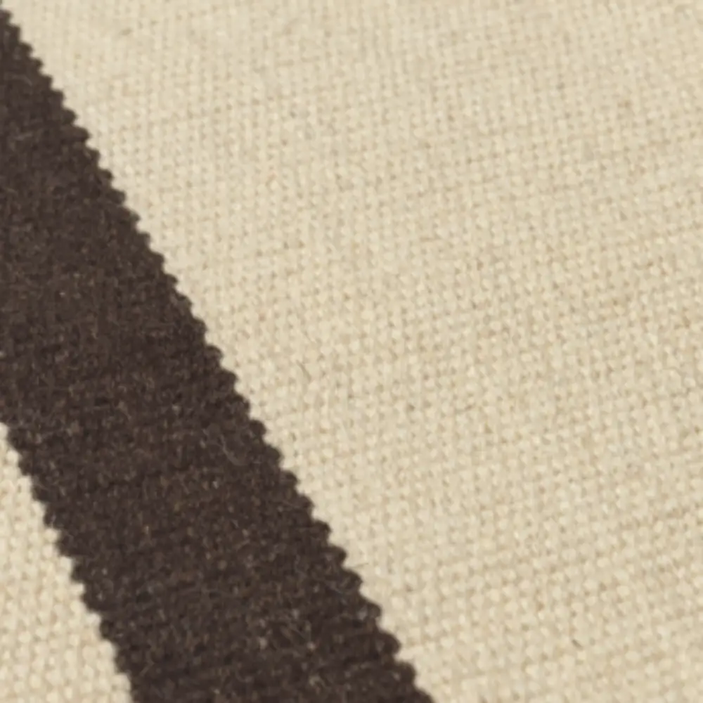 Calm Kelim Matta 140x200 cm - Off-white/Coffee