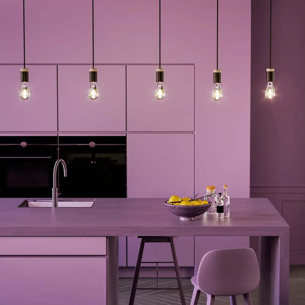 Holder Pendel E27 Silver