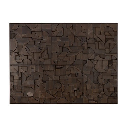 Bricks Väggdekor 120x90 cm Brun