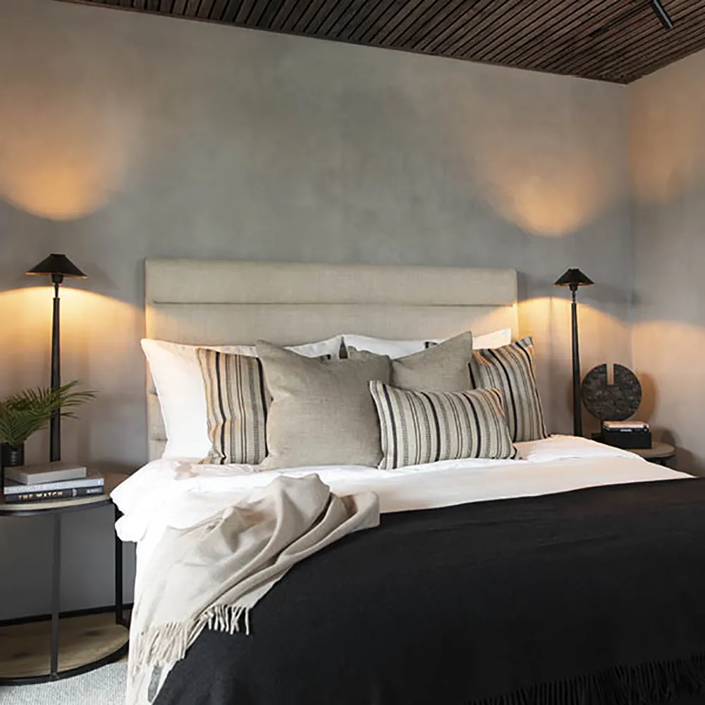 Lisbon Sänggavel 180X160 Cm Sophie linen