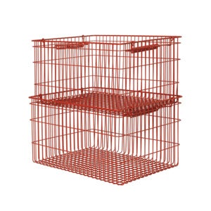 Cala Nätkorg 2-pack - Poppy Red