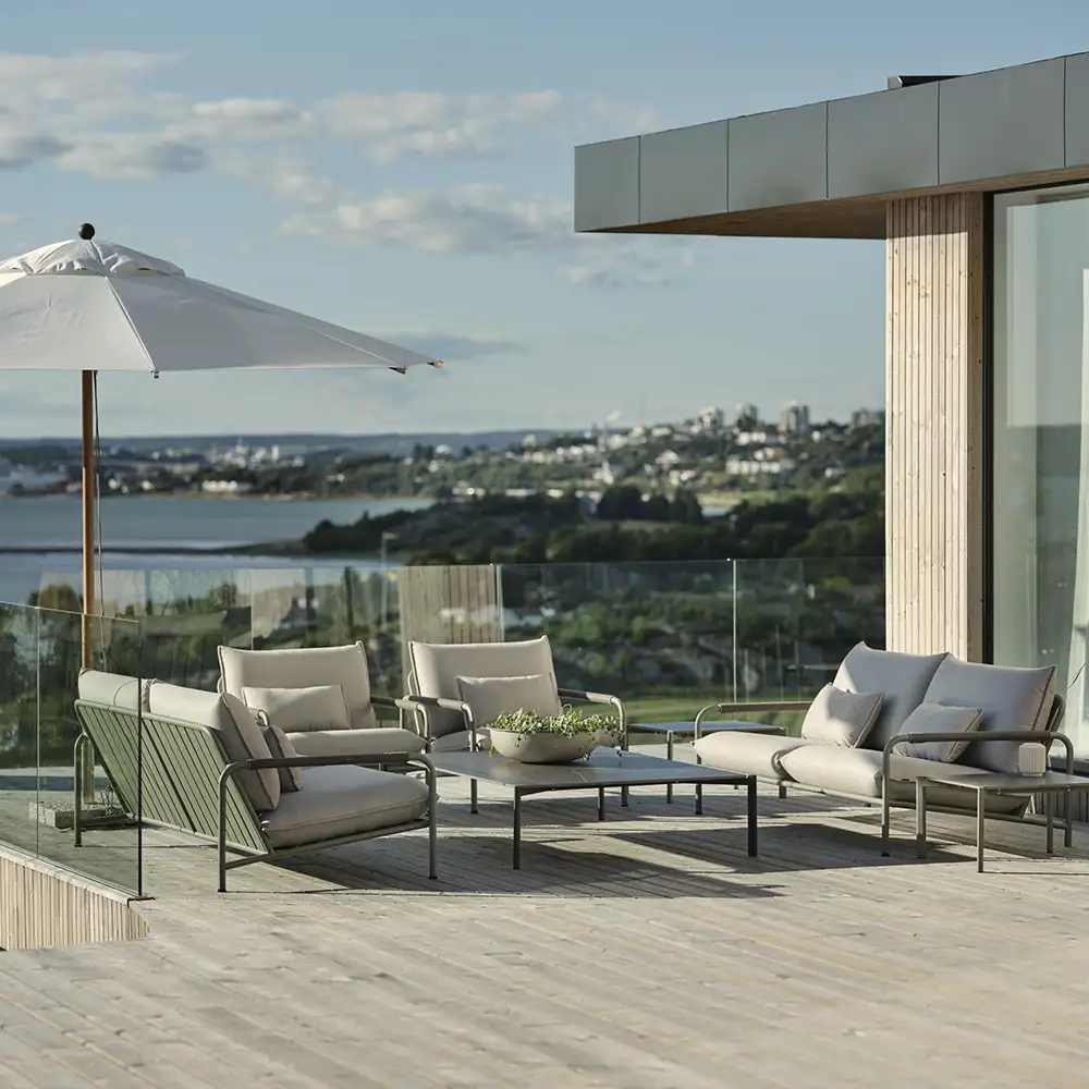 Lerberget fåtölj grön / ash 