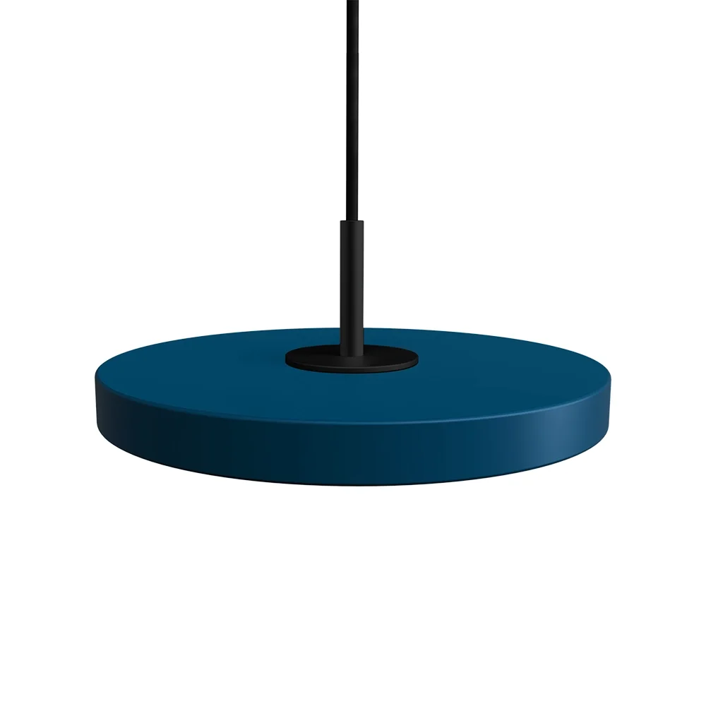 Asteria Micro Taklampa Ø15 cm Petrol Blue/svart