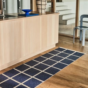 Vävd Matta Criss Dark Blue 180x260 cm