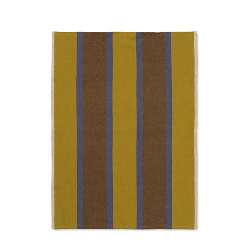 Kökshandduk Hale  Lime/Bright Blue/Choco