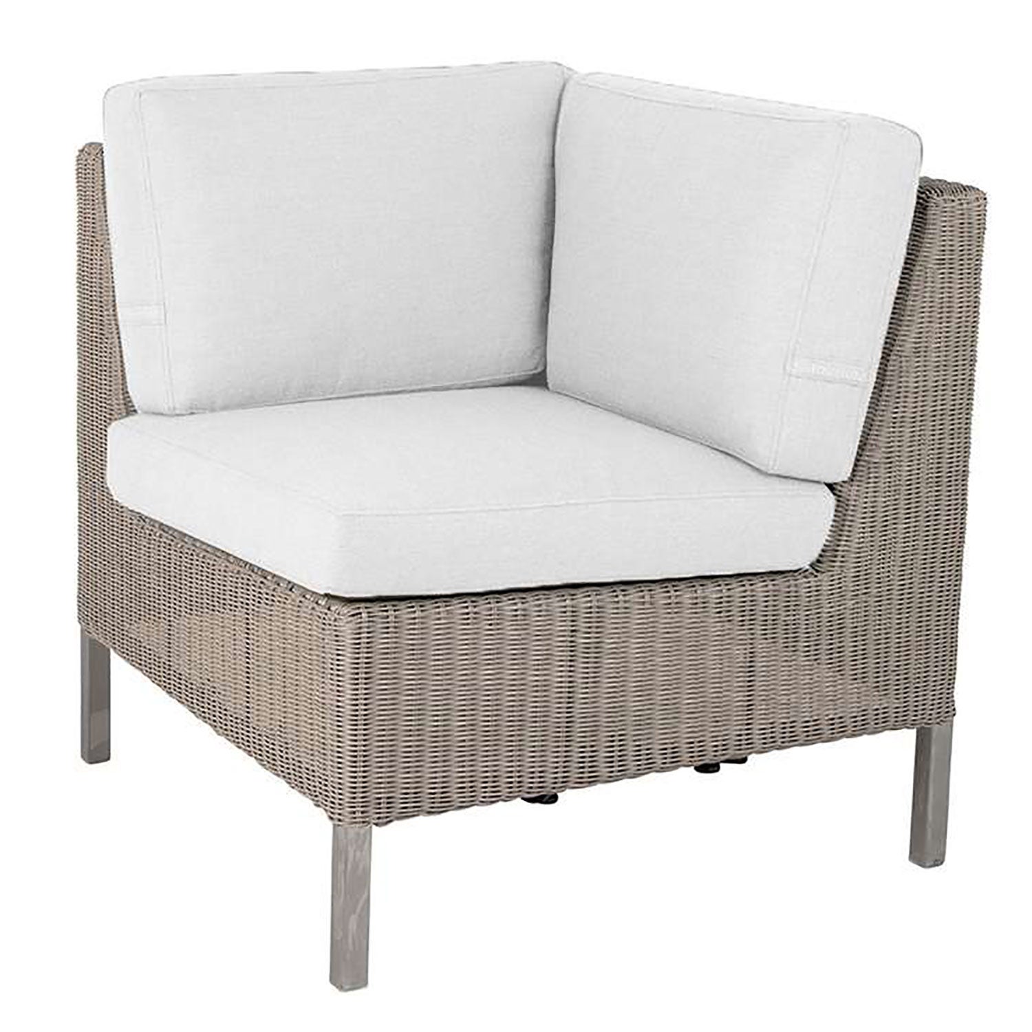 Connect Hörnmodul Hög Taupe Konstrotting