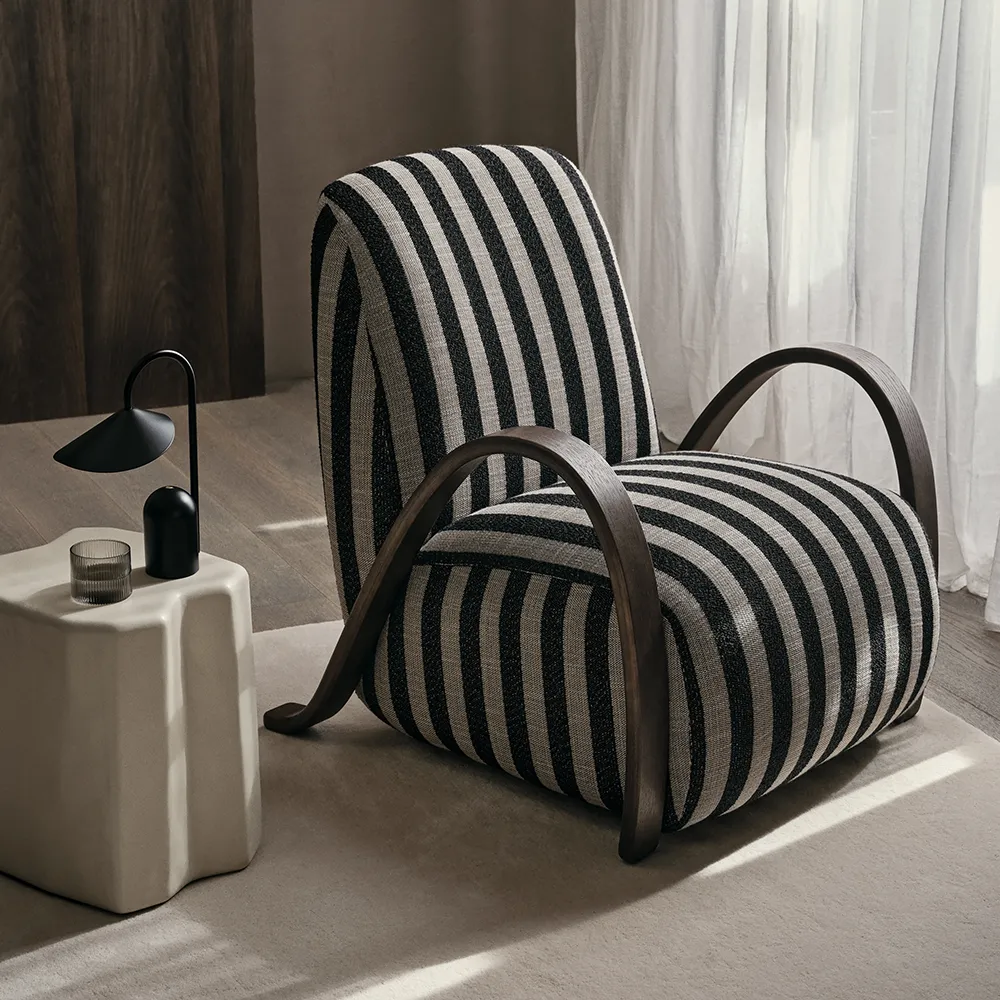 Arum Portabel Lampa Black