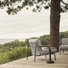 Linear Steel Soffbord Ø42 cm Grey 