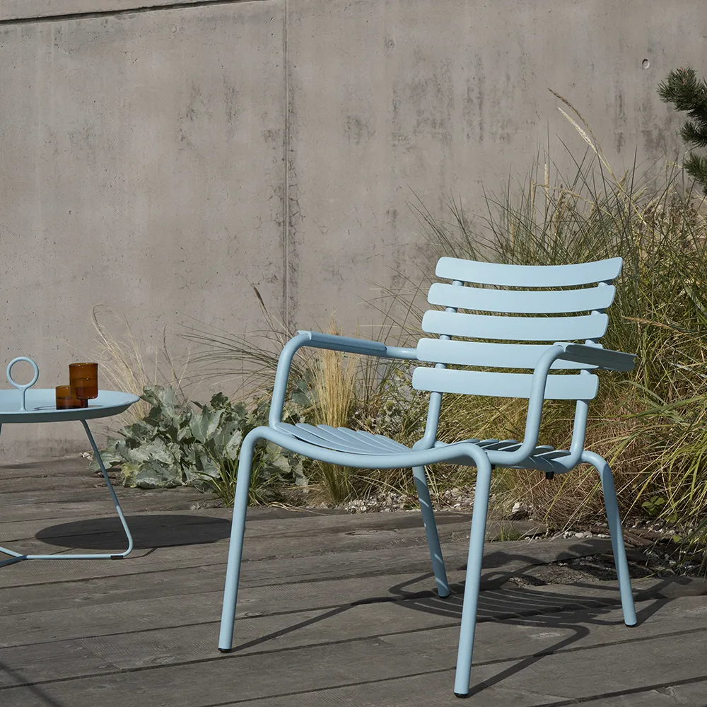 EYELET sidobord Ø57,5 Ice blue