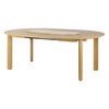 Comfort Circle Matbord med förlängning 132-202x132 Oak