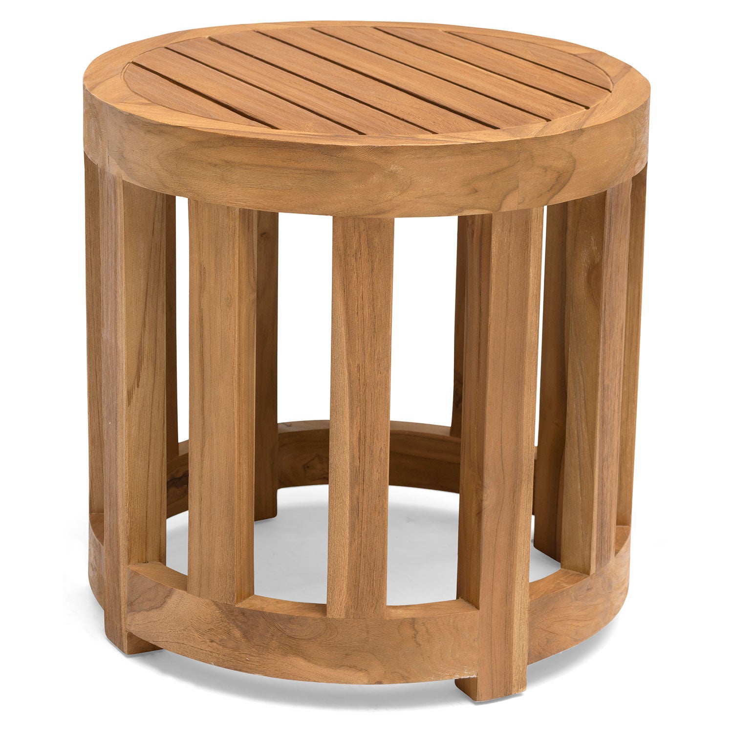Lounge soffbord 50 cm teak 