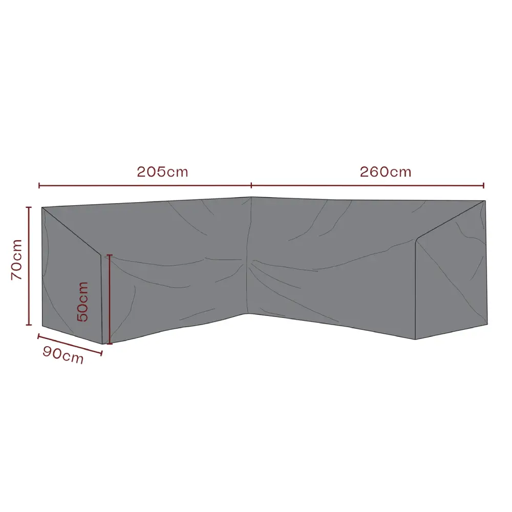 Möbelskydd Hörnsoffa 260/205x70 cm Premium