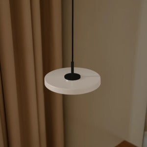 Asteria Micro Taklampa Ø15 cm Pearl White/svart