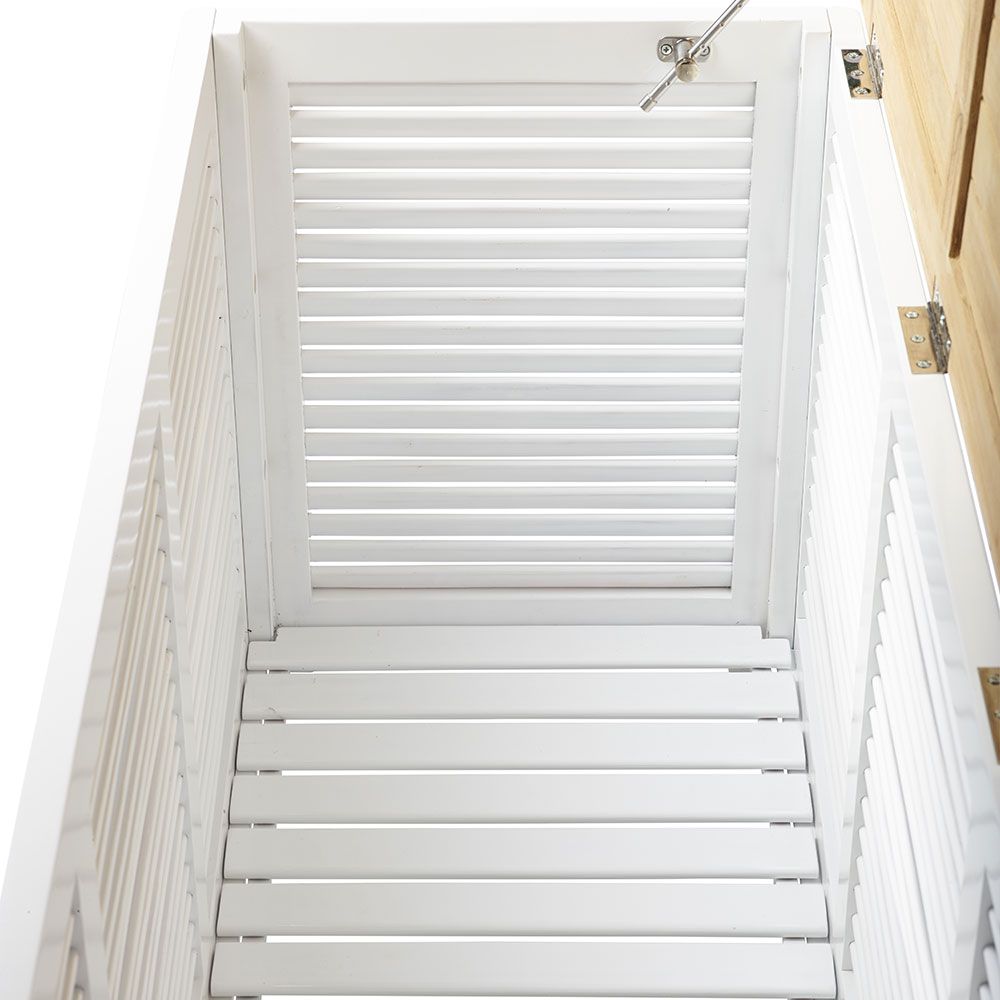 Classic dynbox teak/vit 