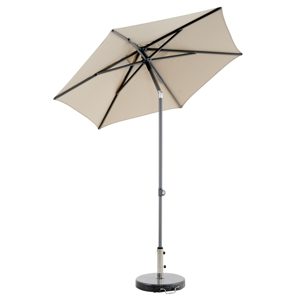 POPPI - Parasoll Ø200 cm-champagne