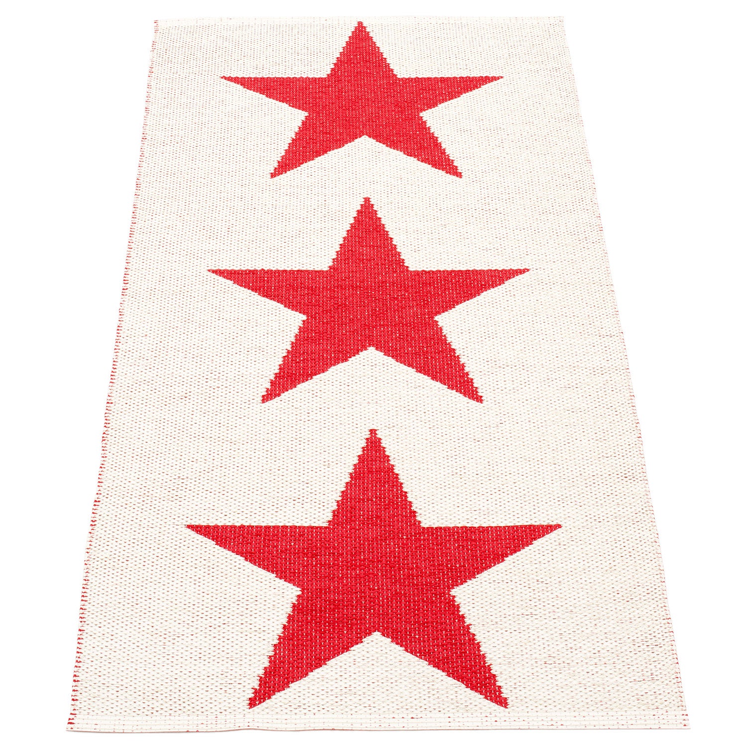 Viggo matta 70x150 cm one red / vanilla 