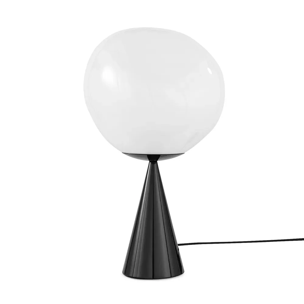 Melt Bordslampa Opal/Black LED