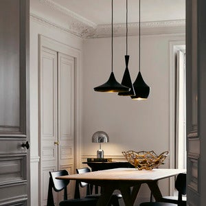 Beat Pendel Fat Black LED
