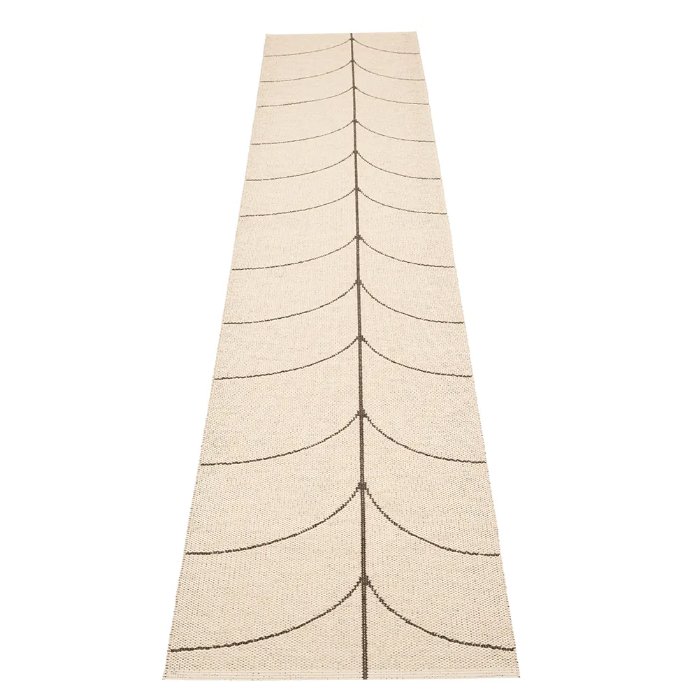 Vävd Matta Leif Dark Brown 70x360 cm