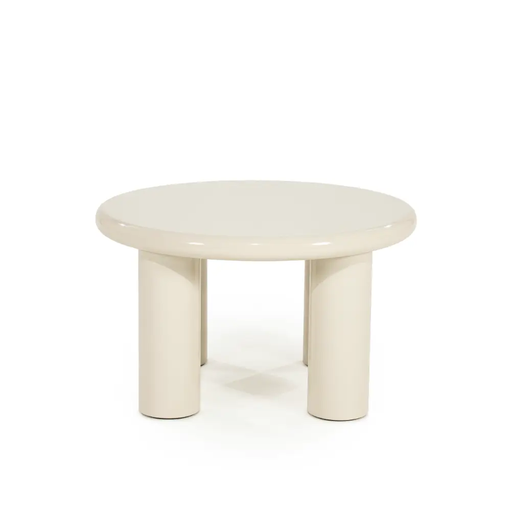 Coffee table Bloop medium - beige 60x60x35 cm