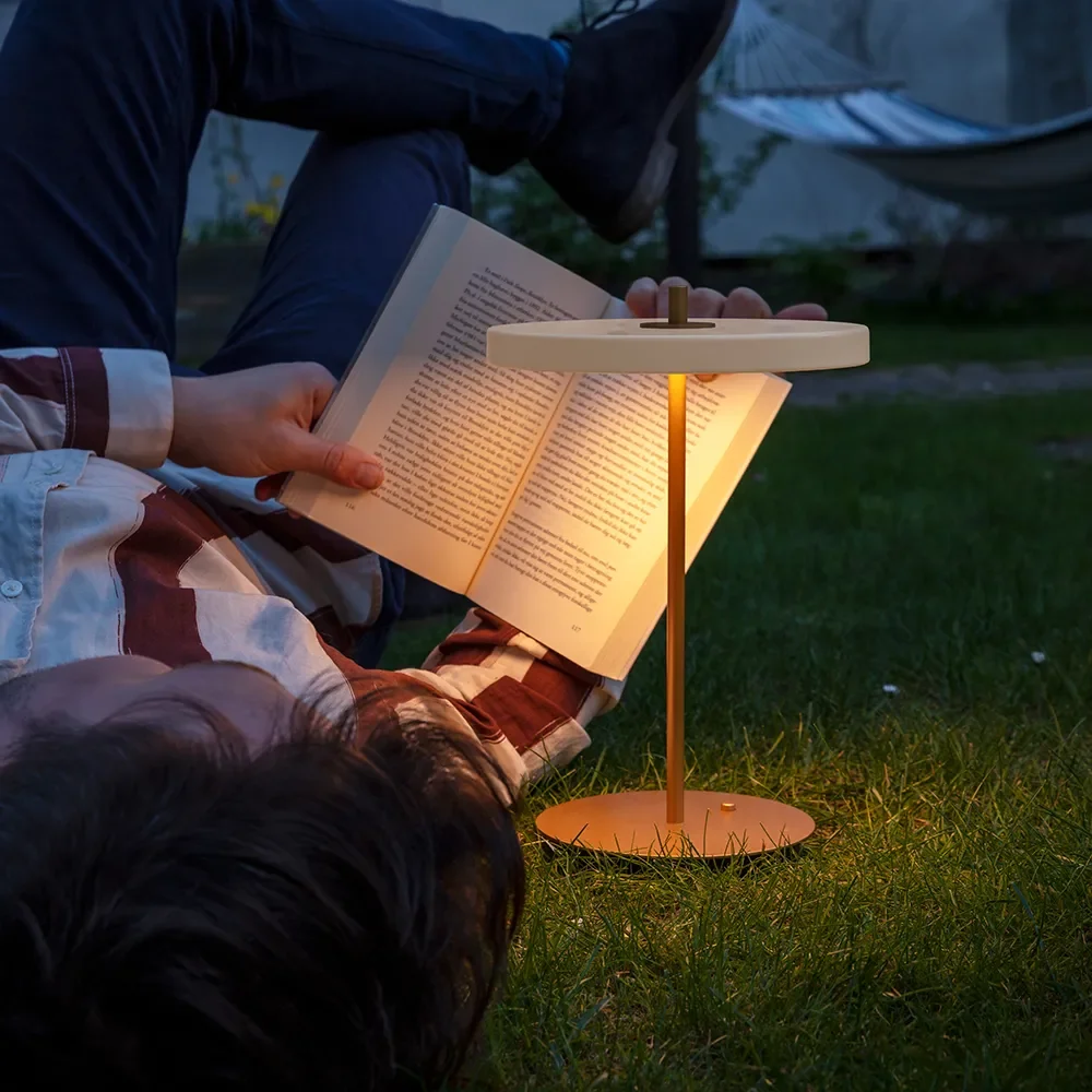 Asteria Move Portabel lampa Pearl White