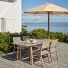 Ballare Matbord 90x196-296 cm Teak 