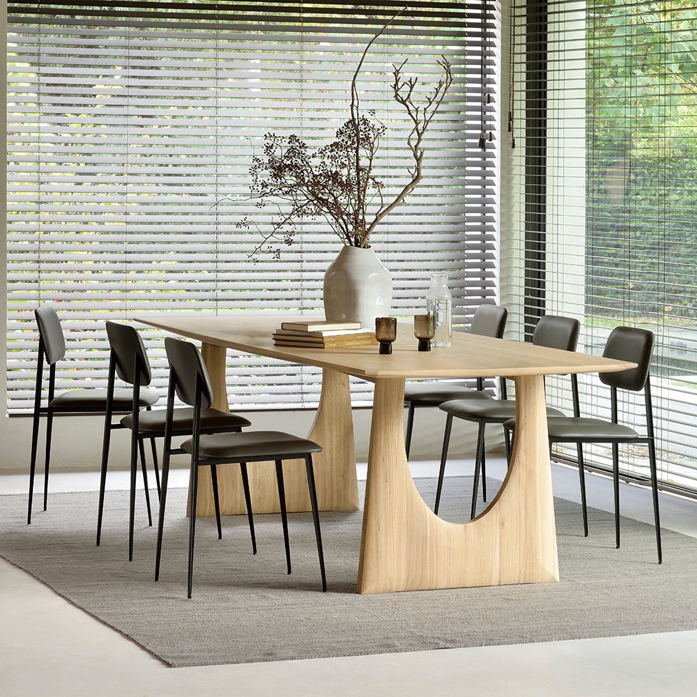 Geometric Matbord 100x250 cm Ek