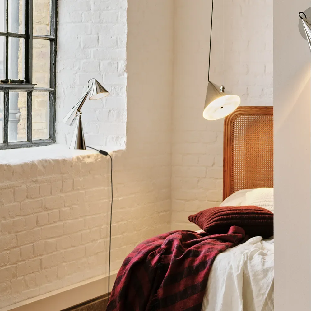 Pose Bordslampa LED Silver