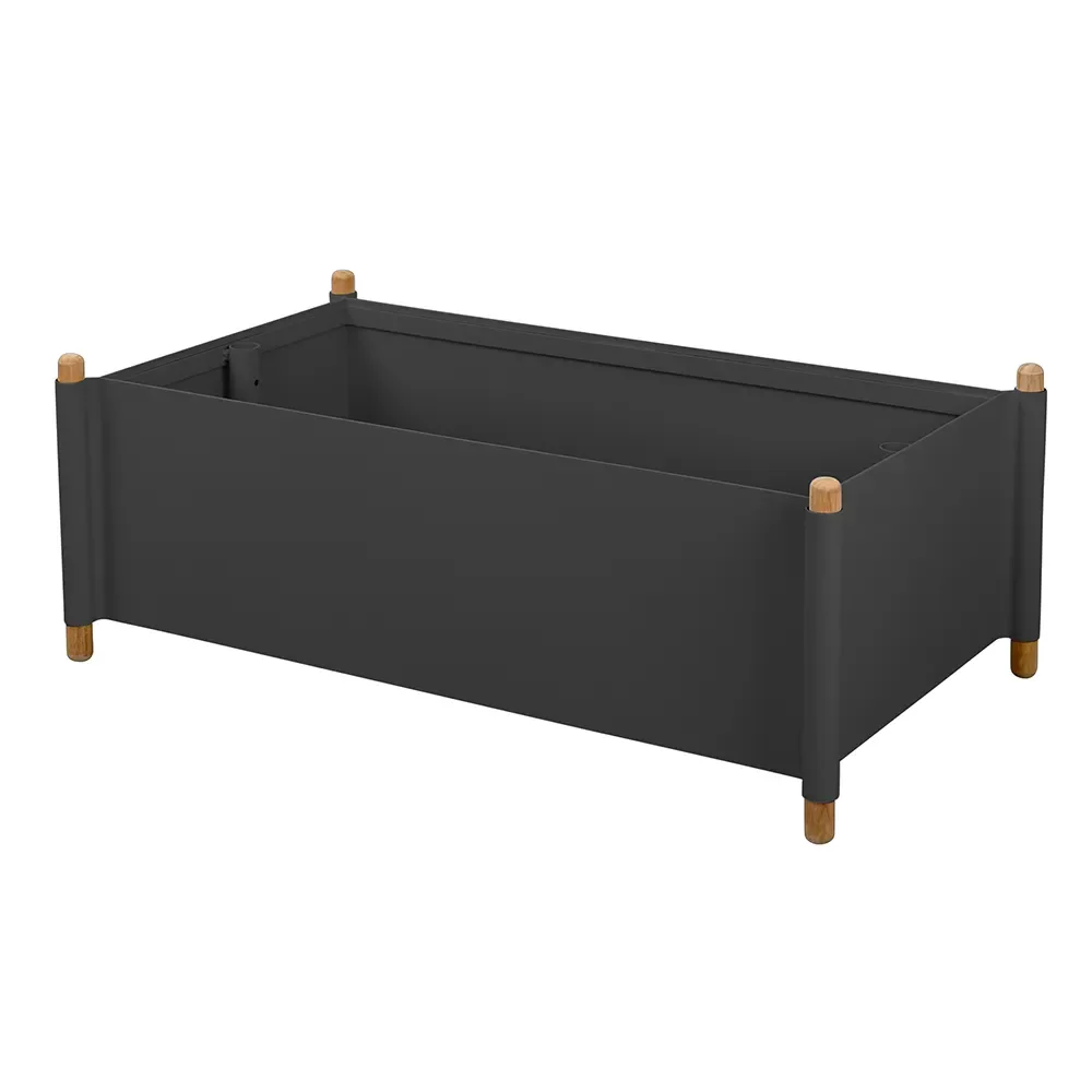 Sticks planter 103x57 cm Lava grey