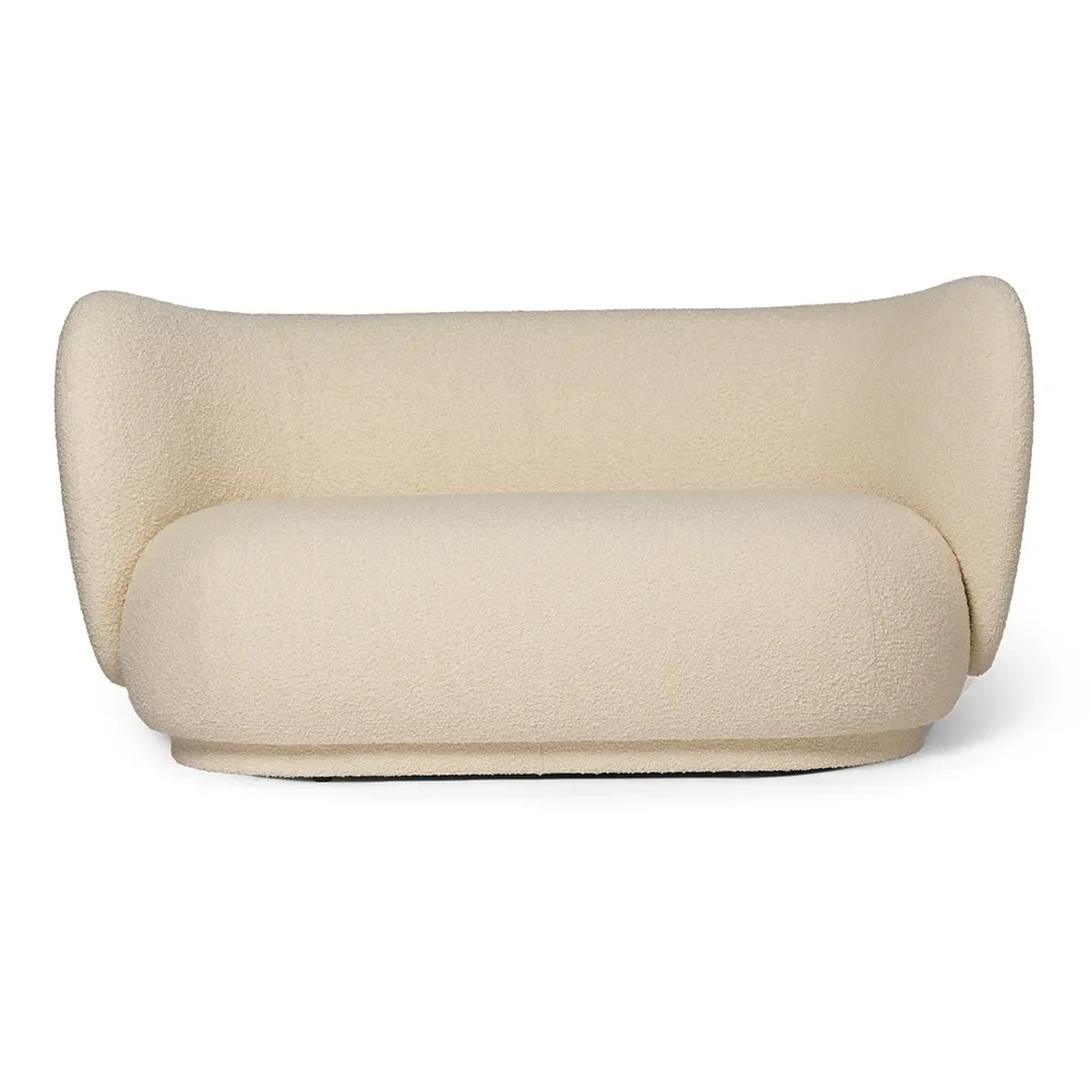 Rico 2-sits soffa Boucle - Off-White