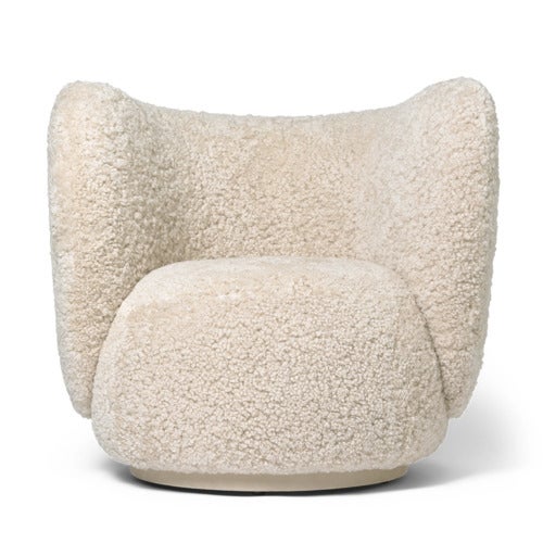 Rico Lounge Fåtölj Sheepskin - Moonlight