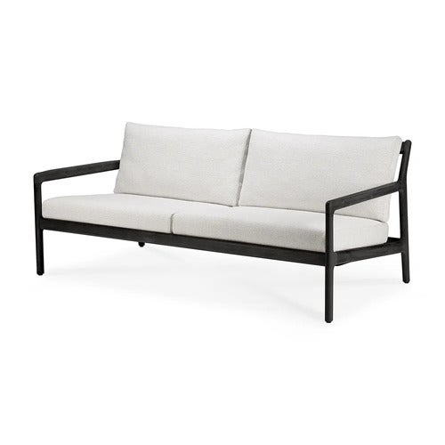 Jack 2-sits soffa Black/Off White