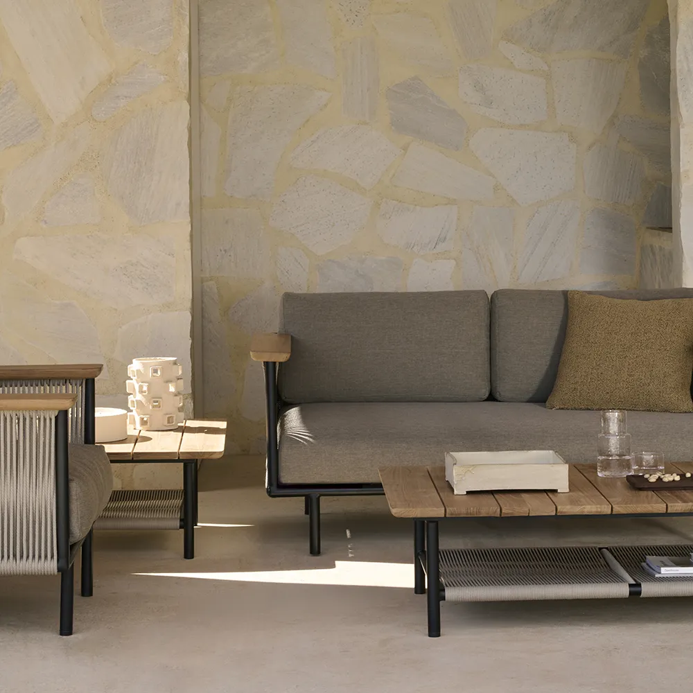 Corbey 2-sits soffa Oyster