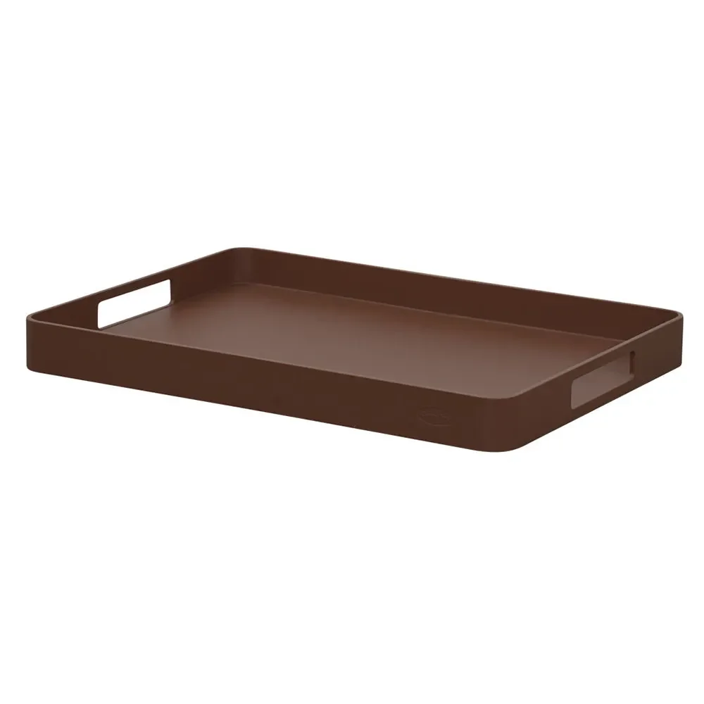 Club bricka 35x48 cm Desert red